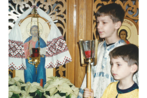 Altar Boys at IC Ukrainian Catholic Church in Palatine, IL