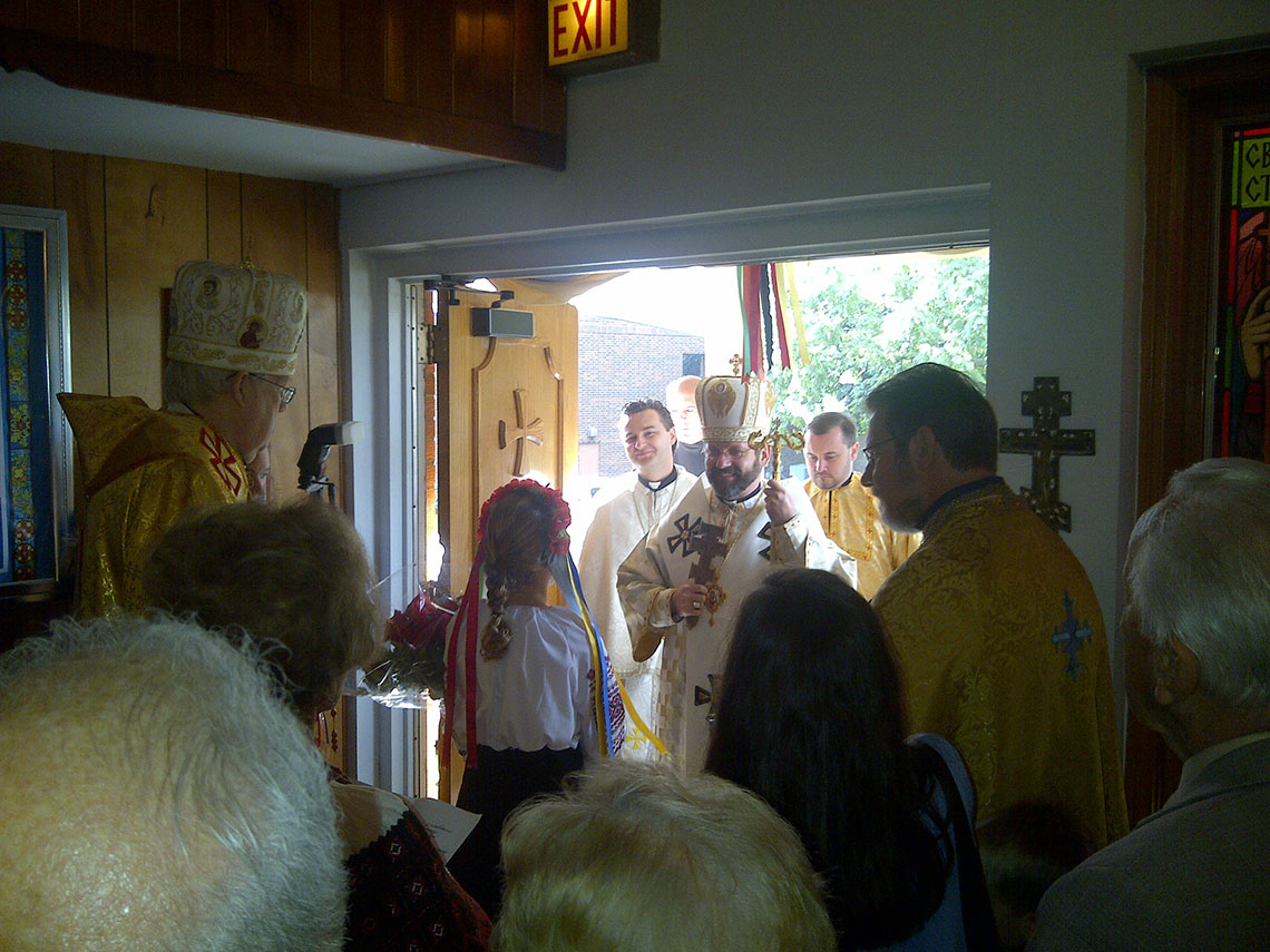 Patriarch Sviatoslav visited Immaculate Ukrainian Catholic Church in Palatine, IL