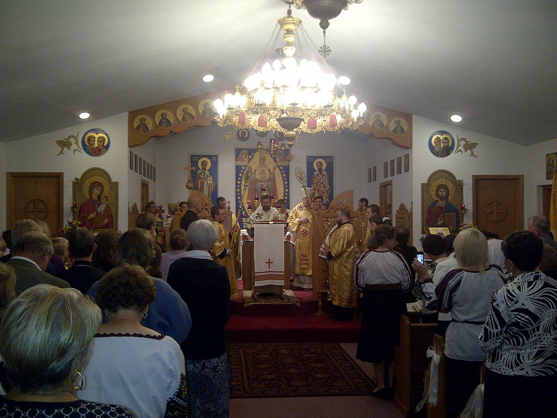 Sermon of Patriarch Sviatoslav Shevchuk in Ukrainian Immaculate Conception Catholic Church in Palatine