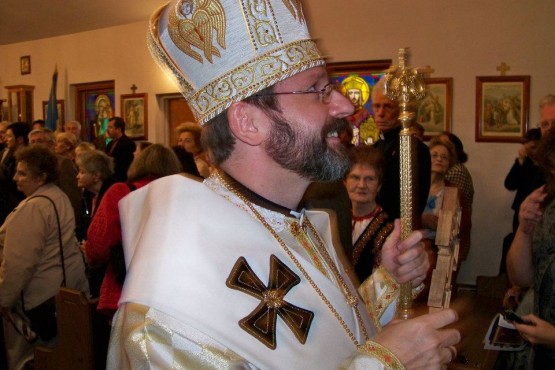 Patriarch Sviatoslav Shevchuk visited Ukrainian Immaculate Conception Byzantine Catholic Church in Palatine