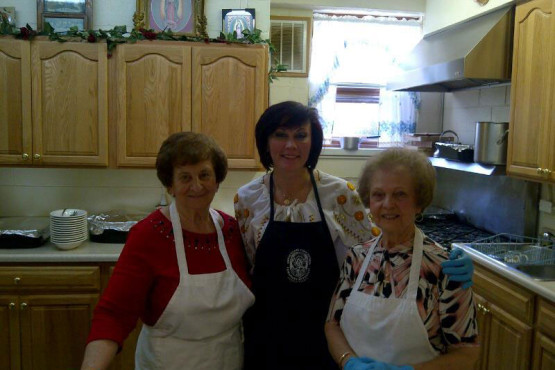 Kitchen Ladies at Ukrainian Immaculate Conception Catholic Church in Palatine