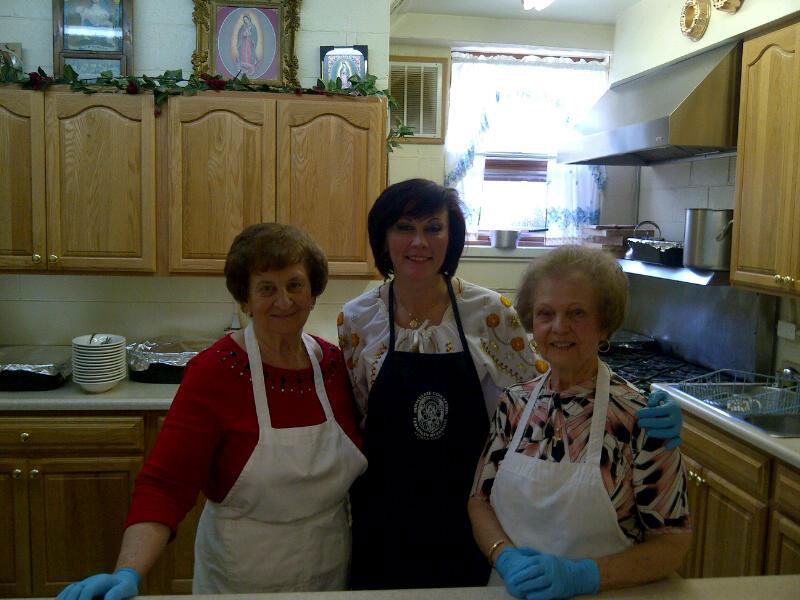 Kitchen Ladies at Ukrainian Immaculate Conception Catholic Church in Palatine