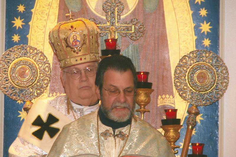 Bishop Richard at IC Ukrainian Church
