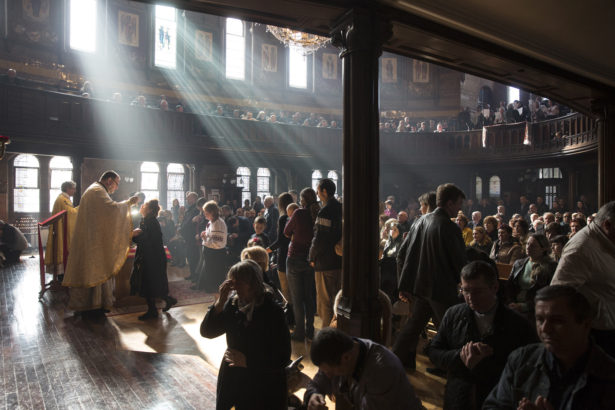 Ukrainians Meet For Weekly Church Service In London