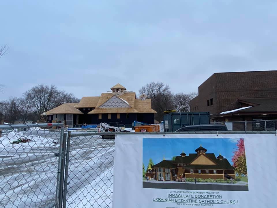New Church Construction. February 01 2020